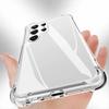 Clear Phone Case For Samsung Galaxy S24 S23 S22Ultra S21 S20 Fe S10 Plus A52 A52S A51 A53 A72 A71 A32 A12 Shockproof Silicone Cover