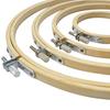 4 PCS Embroidery Hoops Frame Needlework Cross Stitch Tools Set 17/20/23/26cm