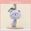 Plushie Mini Cat Keychain With Pp Cotton Stuffing For Bag Accessories Keychains