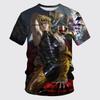 Summer Fashion Men 3D Printed Harajuku T-shirt Neutral Hip-hop Casual Cool and Comfortable Short Sleeved Top