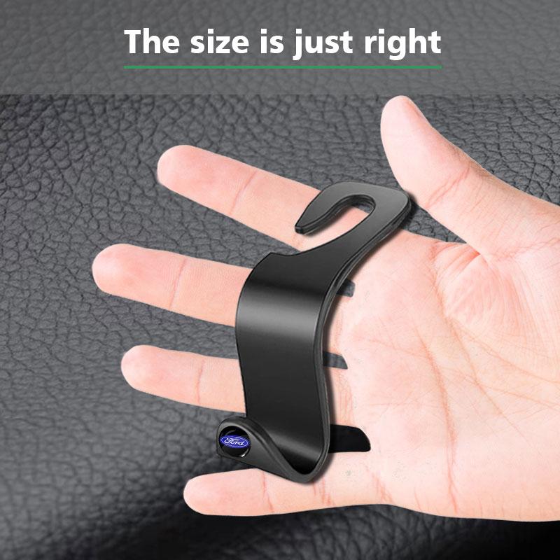 Universal Car Seat Back Hook Interior Portable Hanger Holder Storage For Ford Focus Mondeo MK1 MK2 MK4 MK3 Fiesta ST Line Kugo Transit Escape Fusion