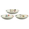 Yamakasyoten Pasta Dish Curry Dish Plate 22cm 3 Piece Set Made In Japan "PEANUTS" Approx. SN850-139
