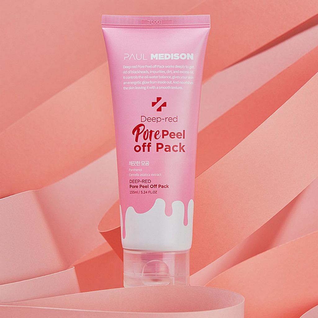 PAUL MEDISON Deep-Red Pore Peel Off Pack 155 Ml+brush