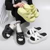 Summer New EVA Material Women's Slippers with Thick Sole Design Soft, Comfortable, Fashionable, and Casual Versatile Slippers