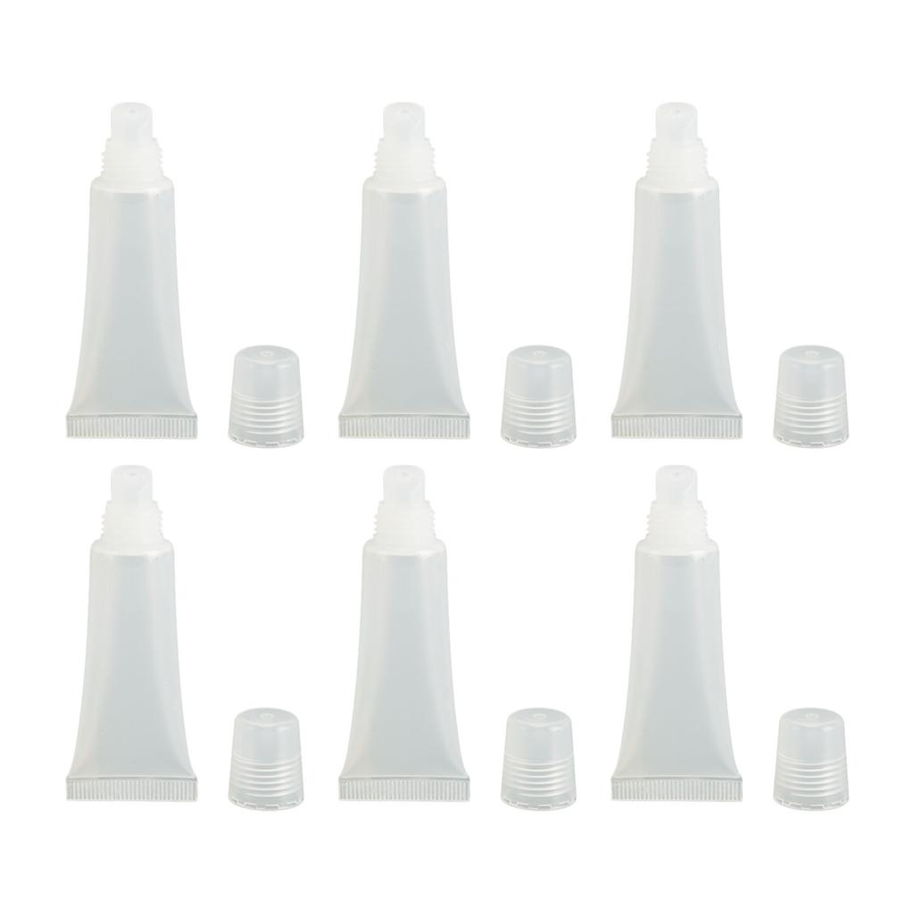20pcs 10ml Lip Gloss Tubes Professional Refillable Empty Lip Balm Containers for Cosmetics DIY