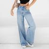 Women's Fashion Loose Wide Leg Women's Jeans Casual Drag Jeans
