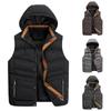 Casual Men'S Vest Men'S Loose  And Winter Warm Down Cotton Vest Coat