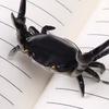 Simulation Crab Pen Holder Plastic Weightlifting Crab Stationery Pencil Stand Home Office Desktop Decoration Ornament