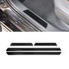 6pcs For Volkswagen Golf 8 Mk8 Car Door Sill Protector Carbon Fiber Stickers Scratch Proof Strip Accessories