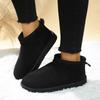 Sleeve Boots Women's New Large Size Fashion Temperament Snow Boots Piled Thickened Cotton Boots Tide