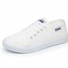 Canvas Shoes Women's Shoes Spring and Autumn Student Shoes Casual Versatile Lace-up Women's Shoes Little White Shoes Soft Sole Breathable Large Si