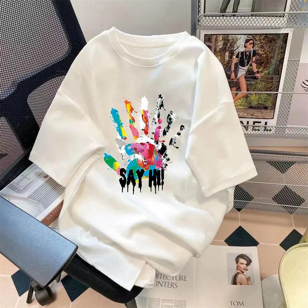 2025 Sabrina Carpenter New Song Manchild Cotton T-Shirt Fashion Casual Retro Printed T-Shirt Men's and Women's Same Top