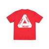 Palace Reverso T-Shirt Red/Blue Unisex Tops Multi-Color P14ES062
