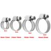 10 Pcs Welding Useful Repair Tool Exhaust Hardware Pipe Clip T Bolt Stainless Steel Hose Clamps