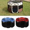 Portable Foldable Waterproof Pet Playpen Open-Air Oxford Air Mesh Playpen and Exercise Pen Tent