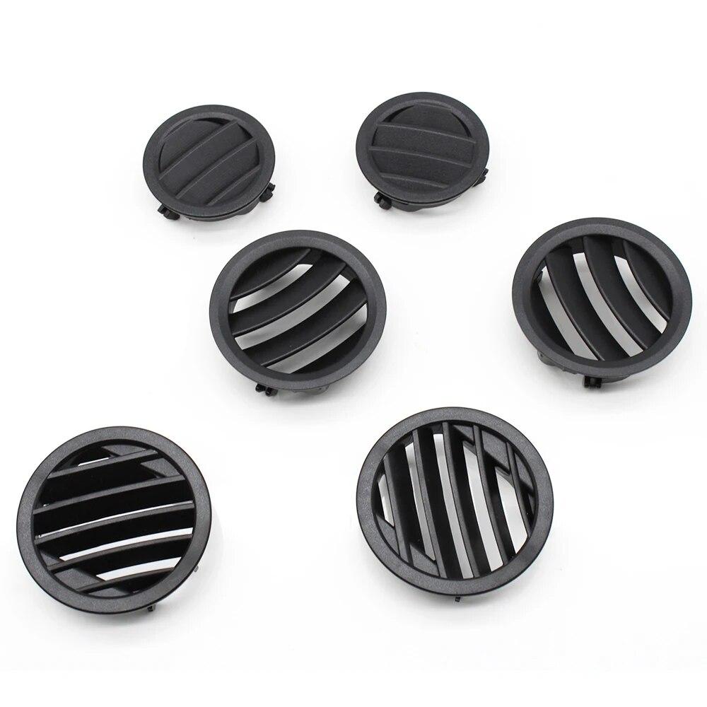 LHD RHD Black Car Dashboard Front Air Conditioning AC Vent Grill Panel For Mercedes Benz W204 X204C GLK Class 2007-2016