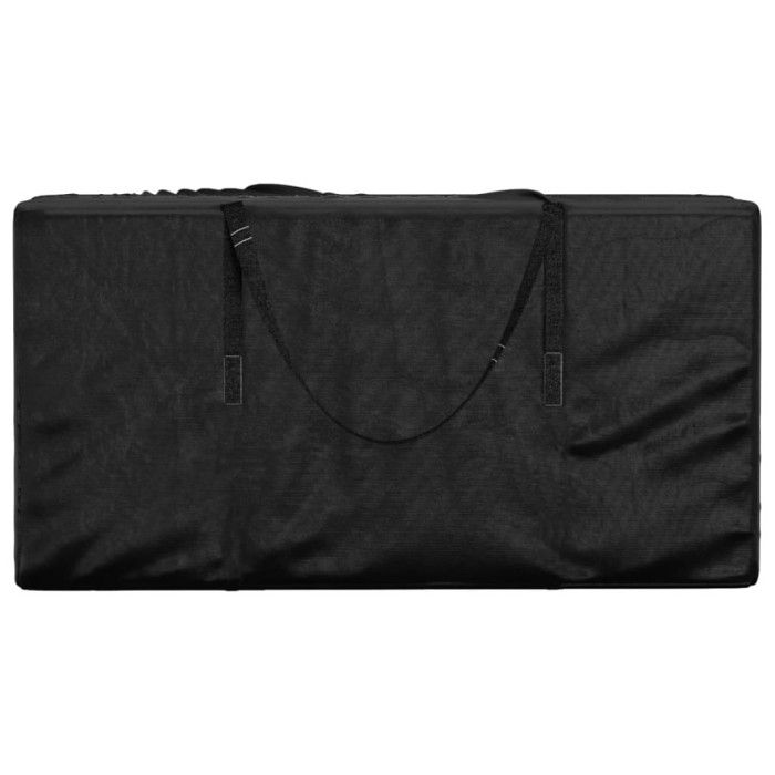 VidaXL Storage Bag for Garden Cushions Black 150x75x75 Cm PE 319346