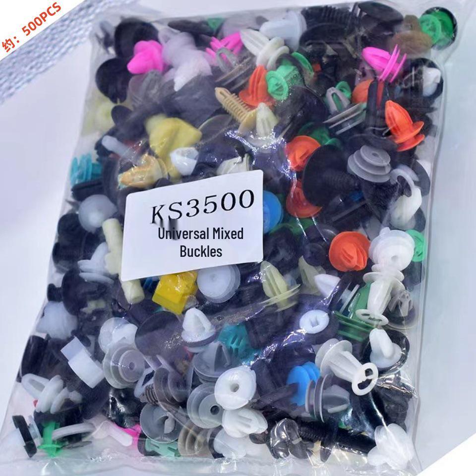 Car Plastic Mixed Assembly Fastener Set for Door Panel, Headliner, Seat, and Exterior