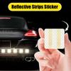 Car Reflective Strips Sticker Adhesive Safety Mark Warning Tape Bike Automobile Motorcycle Car Styling Anti Scratch Stickers