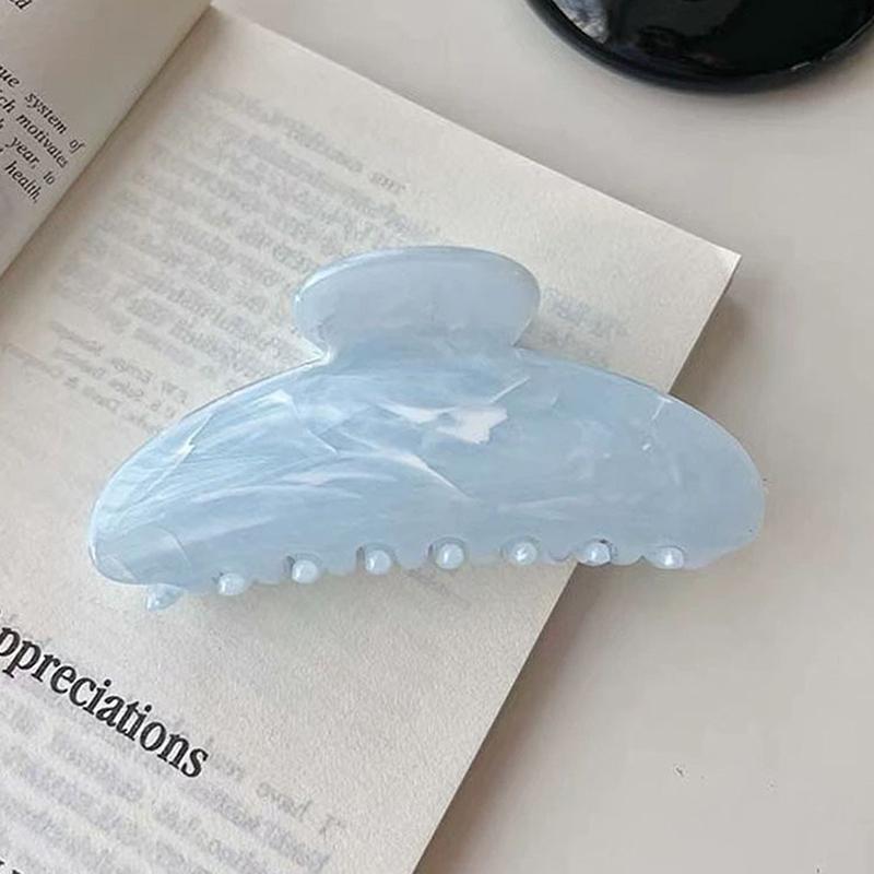 Stripes Hair Claw Acrylic Colorful Claw Clip Women Crab Hair Clips Girls Make Up Washing Tool Hair Accessories