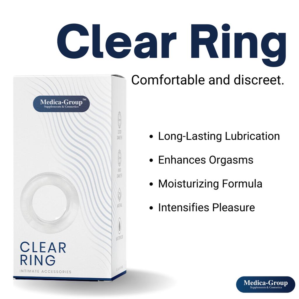 Clear Ring - Stretchable Gel Erectile Ring for Prolonged Pleasure and Maximum Erection