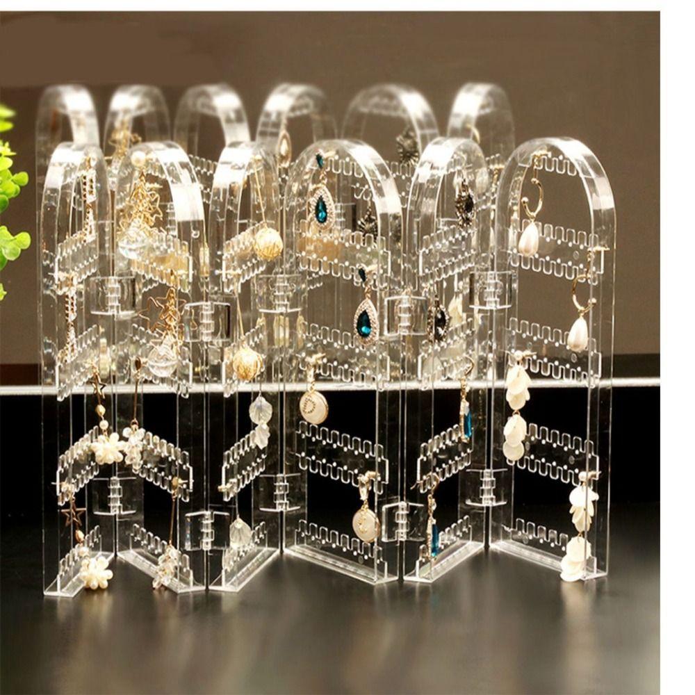Necklace Jewelry Shelf Jewelry Stand Holder Earrings Studs Display Rack Earring Display Holder