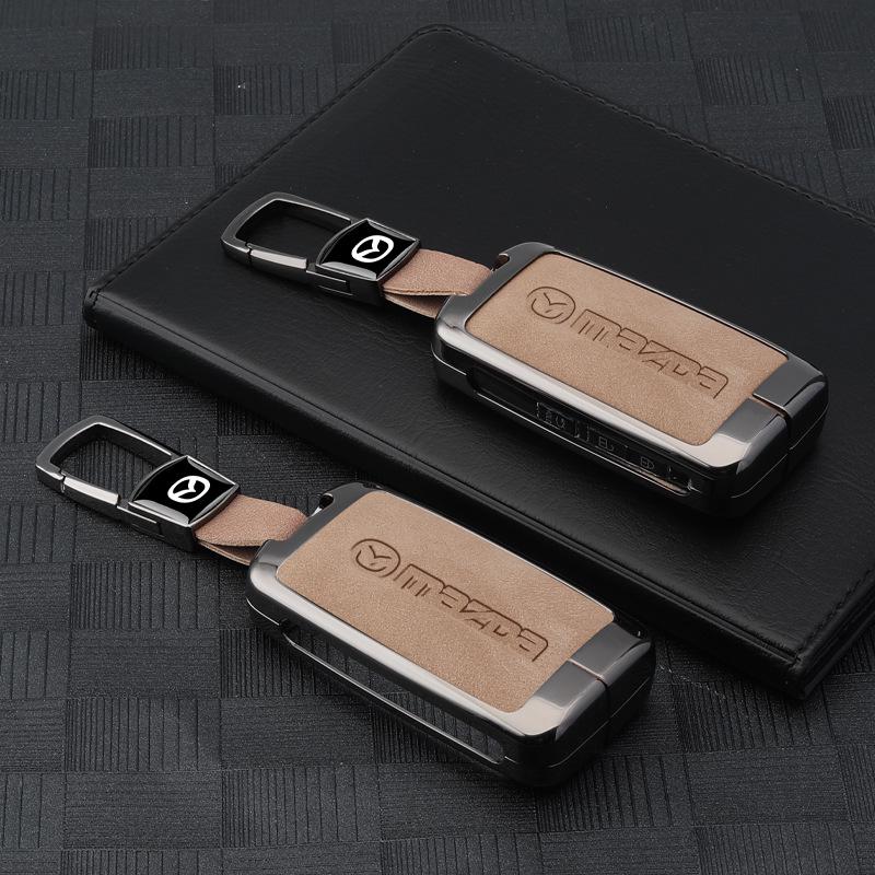 Mazda 3 Key Cover: Angkesa Pull Buckle for CX4/CX5, New Atez, CX30 Key Shell