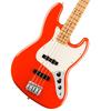 Player II Jazz Electric Maple Coral with Soft Case Bass® Bass, Fingerboard, Red,