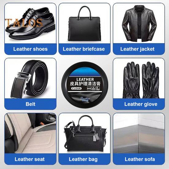 Leather Care Cream Paste Car Interior Furniture Leather Repair Kit Long-Lasting Protection Advanced Leather Care