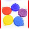 "Three-in-One Self-Sealing Pet Food Lid for Dog and Cat Bowls"