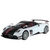 1/18 Pagani Huayra BC Alloy Sports Car Model Diecasts Metal SuperCar Racing Car Model Sound Light Simulation Childrens Toys Gift