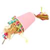 Parrot Foraging Shredding Toy Bird Hanging Toys Parrot Foraging Trap Cup Paper Shred Toy for