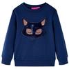 Navy Blue Sweatshirt for Children 92/104/116/128/140