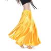 Satin Belly Dance Skirt: Big Swing Performance Costume