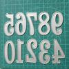 0-9 Numbers Cutting Die Scrapbooking Card Making Paper Craft Mold Album Decor