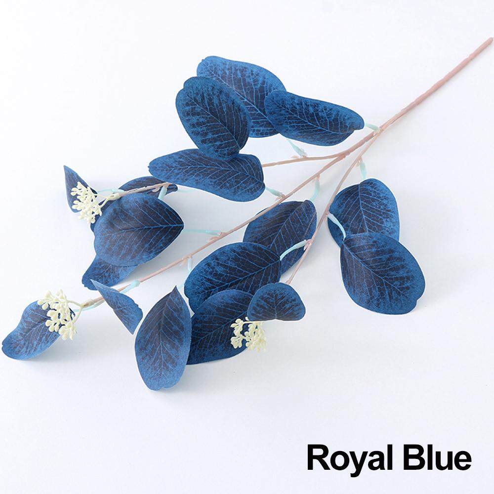 Prop Bridal Bouquet Leaves With Fruits Simulation Plants Branches Artificial Eucalyptus Stems