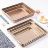 Non-stick Rectangular Baking Pan for Cakes, Tiramisu, Baked Fish, Chicken, and Snowflake Crisp