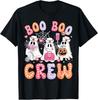 Boo Boo Crew Nurse Funny Ghost Halloween Nurse Life Women Unisex T-Shirt