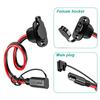 SAE Quick Connector Harness SAE Adapter Male Plug To Female Socket Cable 12AWG SAE Extension Cable Waterproof ForCharger