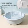 Durable Large Plastic Basin for Laundry, Washing Feet, Face, Vegetables - Ideal for Dorms & Homes
