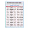 Piano Chord Chart Poster Easy To Read Piano Chord Chart Music Education Piano Chord Poster Home School Tear-resistant
