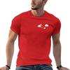 Crimson Pig Red Plane T-Shirt Plain Summer Top Custom Shirt Shirts Graphic Men Clothing