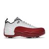 Air Jordan 12 Low Golf Cherry Unisex Sneakers White Metallic-Silver Varsity-Red DH4120-161