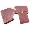 100 Pcs Old Design Paper Envelopes Kraft Papers Envelopes Aged Blank Envelopes for Greeting Cards Party Invitations