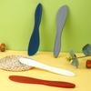 Food Grade Plastic Kitchen Spatula Cooking Dough Scraper Cream Butter Smoother Heat-Resistant Utensils Baking Cake Tools