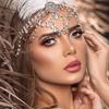 Stonefans Bohemian Rhinestones Forehead Headdress Bridal Headband Chains For Women Crystals Wedding Accessories Hair Band Indian