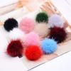 5PC Jewelry Gift Faux Fur Pompom Shoes Cap DIY Decoration 3cm Hats Accessires Faux Fur Ball Fluffy