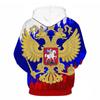 Russian Bear 3D Print Hoodie National Flag of Russia Sweatshirt 2022 Men Long Sleeve Pullover Autumn Comfortable Hoodies