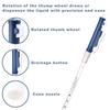 ONiLAB Pipette Pumps,Scientific Pipette Pump 2ml, Blue, for Disposable Plastic and Glass Pipettes