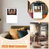 Настенный календарь на 2026 год, Календарь на забавную тему, Забавный подарок для общения, Идеальный выбор для домашнего использования.
